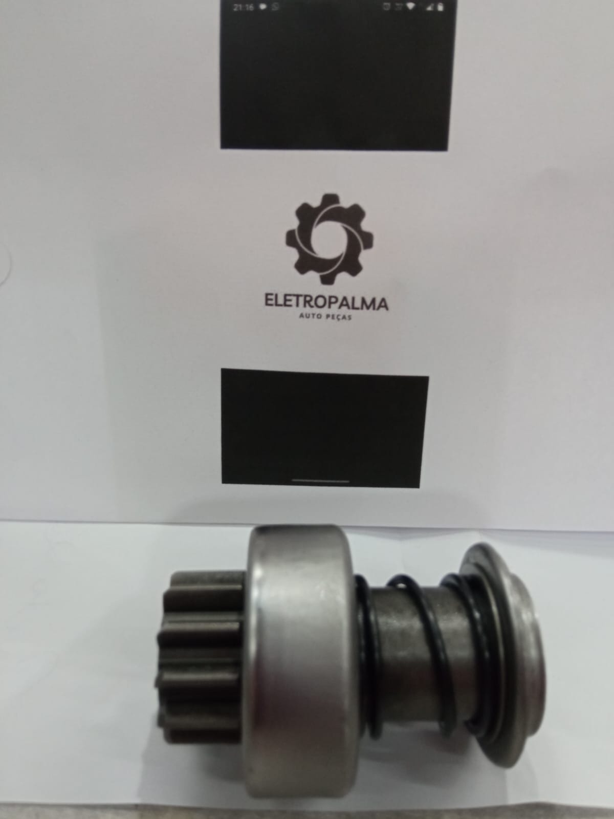 IMPULSOR DE PARTIDA 0111 FIAT/UNO /FIORINO RECONDICIONADA