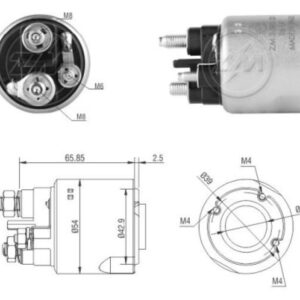 AUTOMÁTICO MOTOR DE PARTIDA VALEO 3-590 FORD/MAZDA/VOLVO 12V-RECONDICIONADA